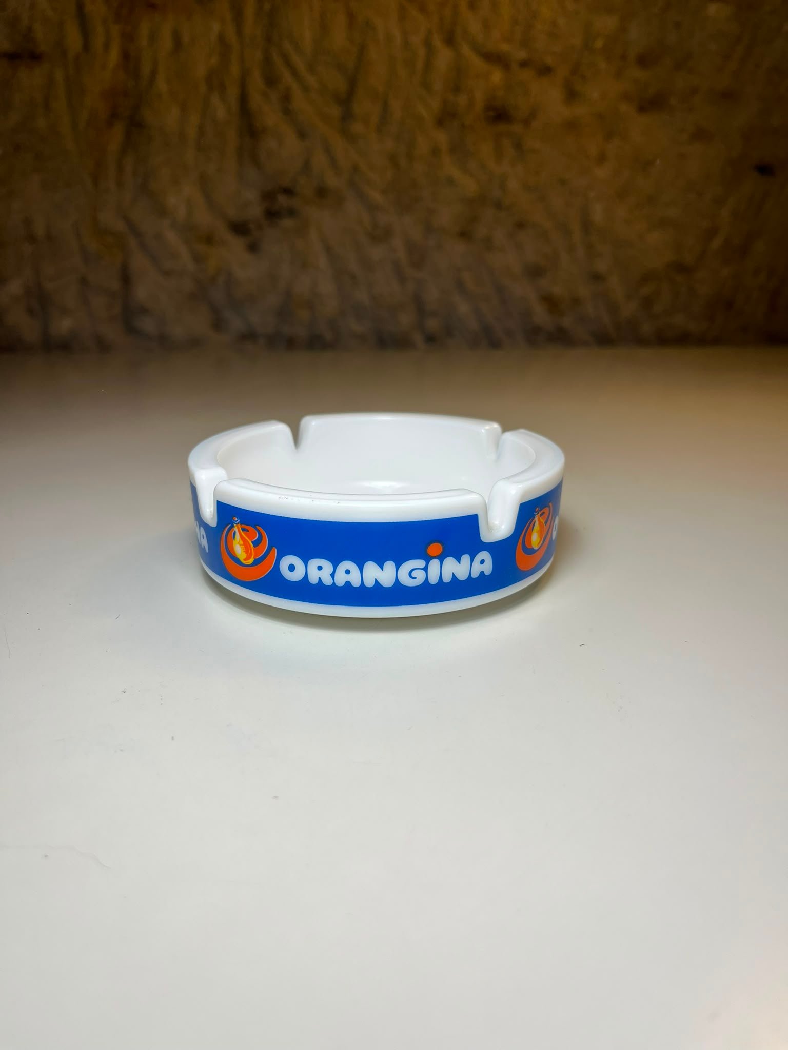 Cendrier Orangina vintage